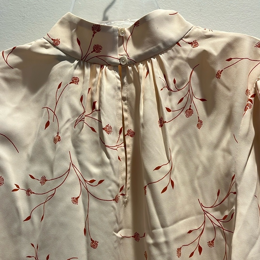 NWT Joie Alfrie Floral Print Blouse, Small - Picture 13 of 14